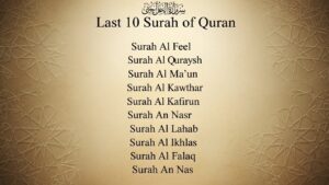 Last 10 Surah of Quran: Meaning, Benefits & Easy Summaries